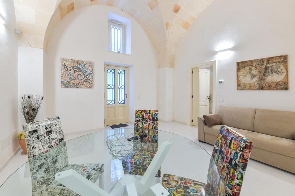 Posezení v ubytování Casa Magadè B&B