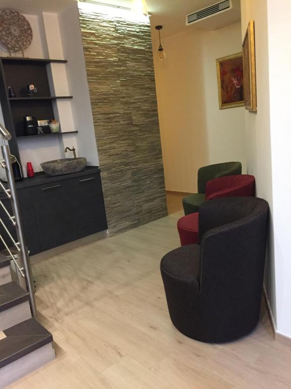 Posezení v ubytování B&B Terra Mare