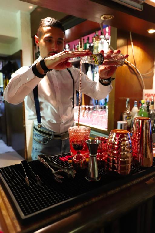 Nápoje v ubytování Hotel lo Stambecco