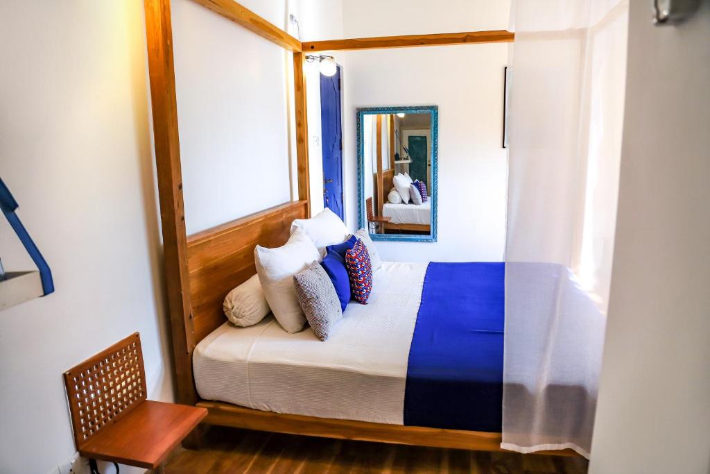 Postel nebo postele na pokoji v ubytování Amanta Beach