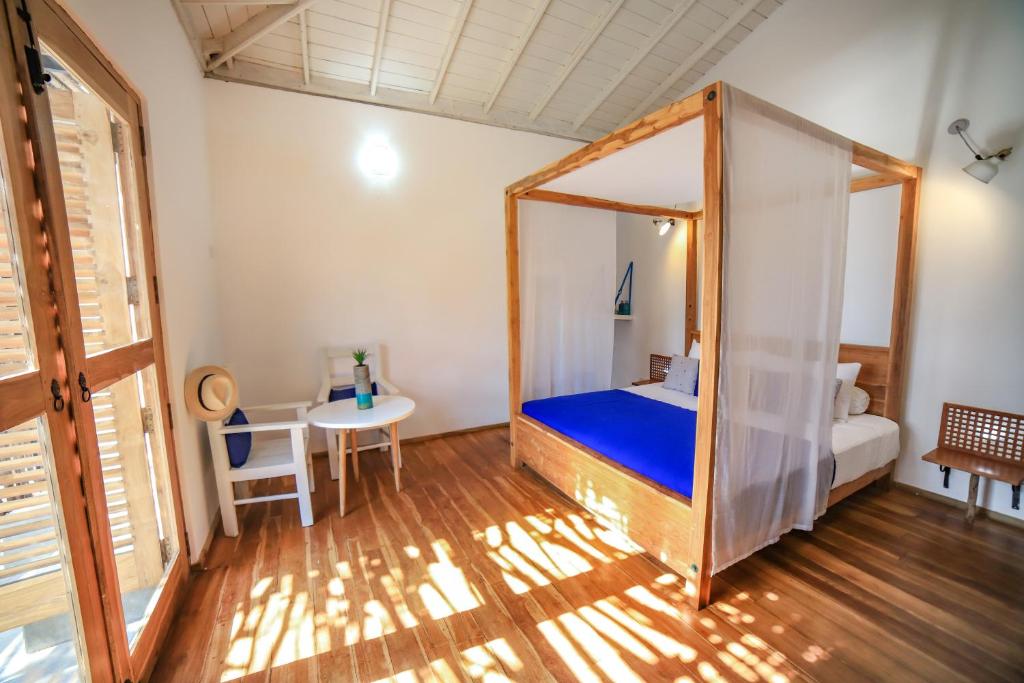 Postel nebo postele na pokoji v ubytování Amanta Beach