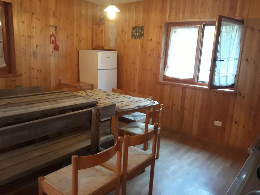 Kuchyň nebo kuchyňský kout v ubytování Agriturismo I Conti Di Piscè