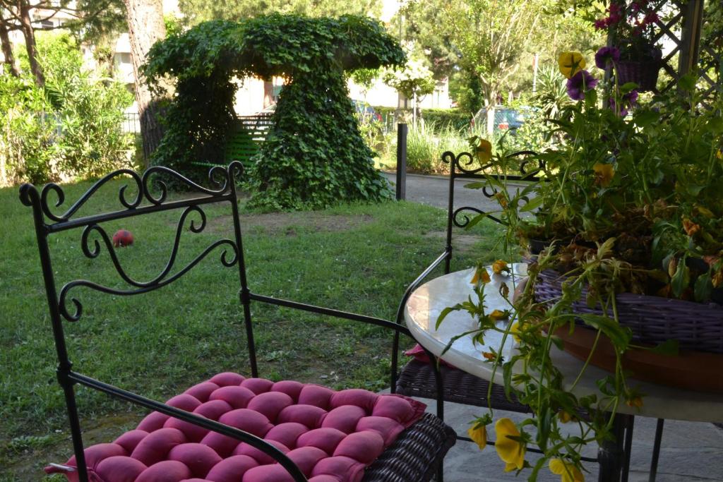Zahrada ubytování B&B Al Mare Di Greis