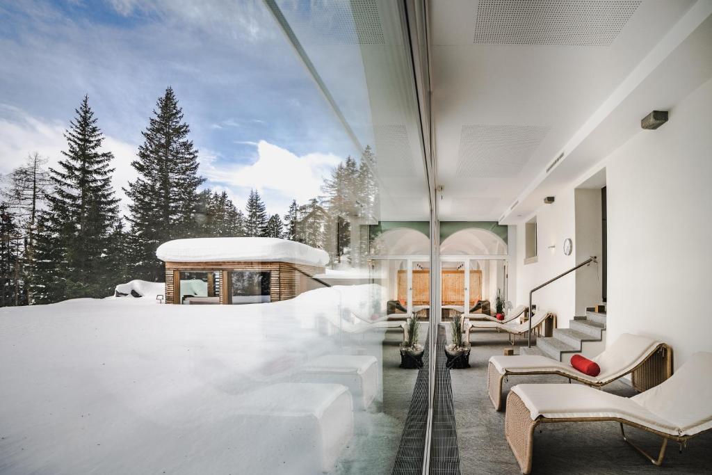 Blatter's Arosa Hotel & Bella Vista SPA v zimě