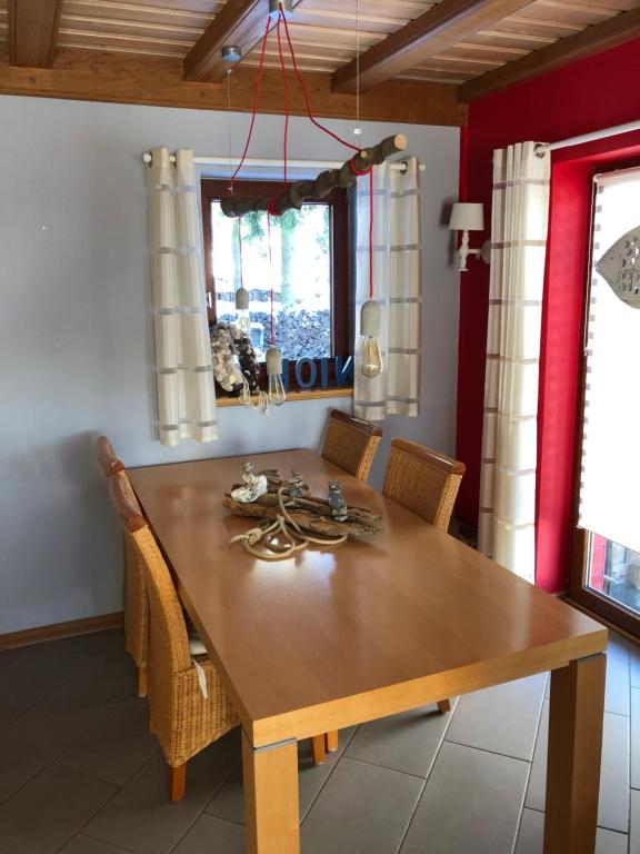 Posezení v ubytování Ferienhaus Winterberg