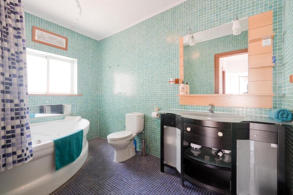 A bathroom at Casa Gaviota