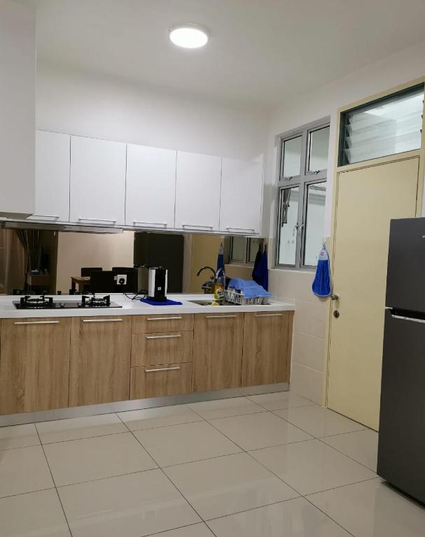 Dapur atau dapur kecil di JS HomeStay@Iskandar Puteri, Nusajaya