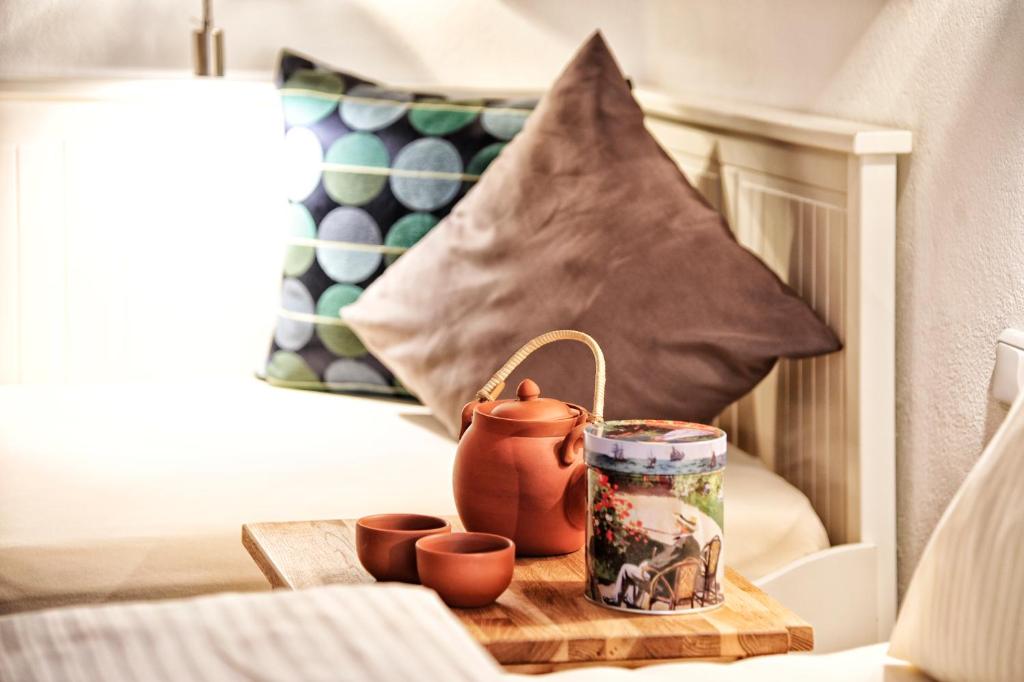 Postel nebo postele na pokoji v ubytování Appartements & Chalets Wiesenruh