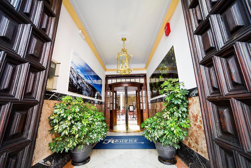 Exteriér alebo vchod do ubytovania Hotel Aguere