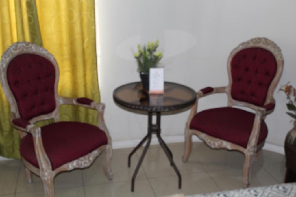 Posezení v ubytování Hostal Quinta Normal