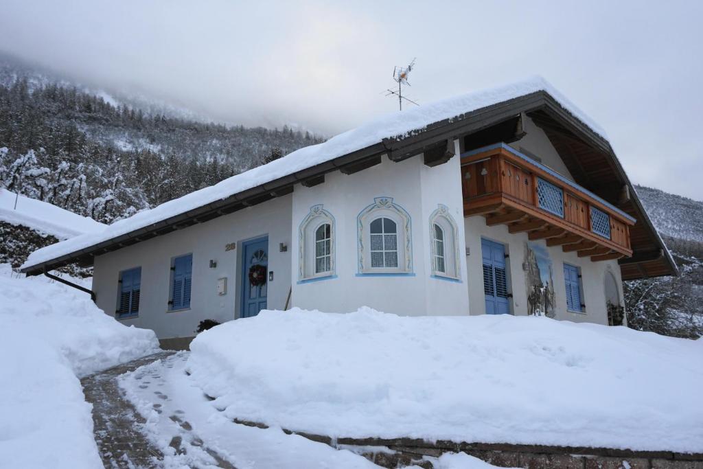 Casa Morèt v zimě