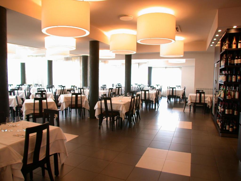 Restaurace v ubytování Hotel La Torretta