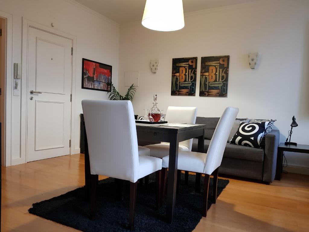 Posezení v ubytování Downtown Apartments Bica