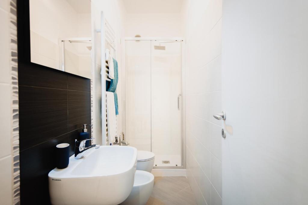 A bathroom at La Boutique del Vento - Esclusivo in pieno centro
