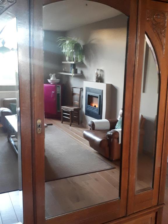 Posezení v ubytování B&B Villa D'Hondt
