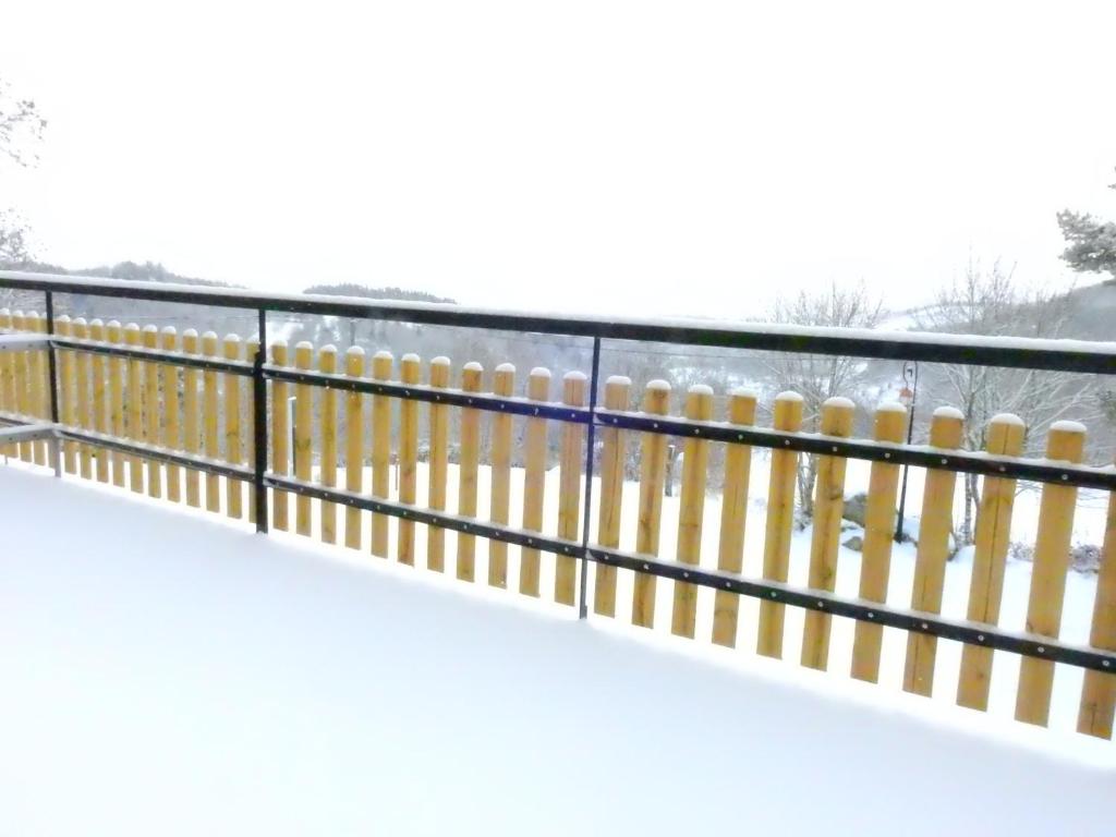 Balkón nebo terasa v ubytování Le Chalet