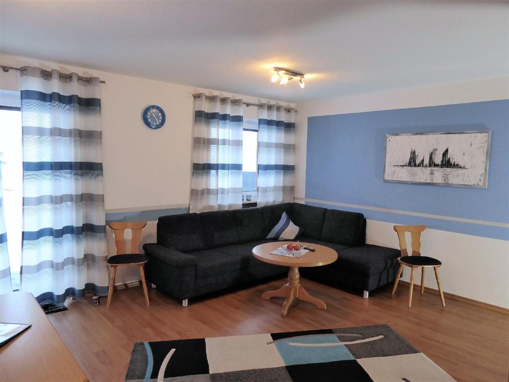 Posezení v ubytování Gästehaus Sonner