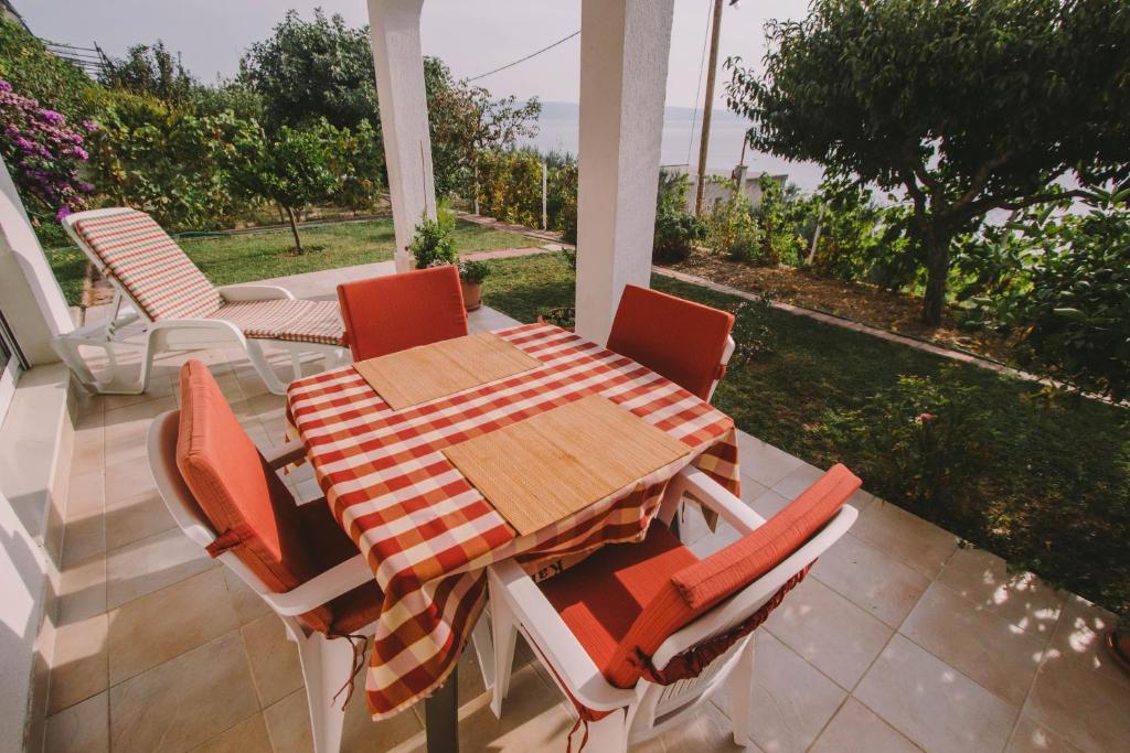 Zahrada ubytování Apartments Jasna