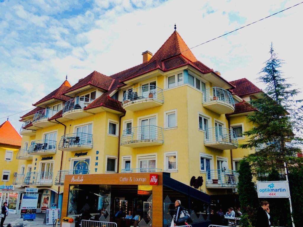 Budova, v ktorej sa apartmán nachádza