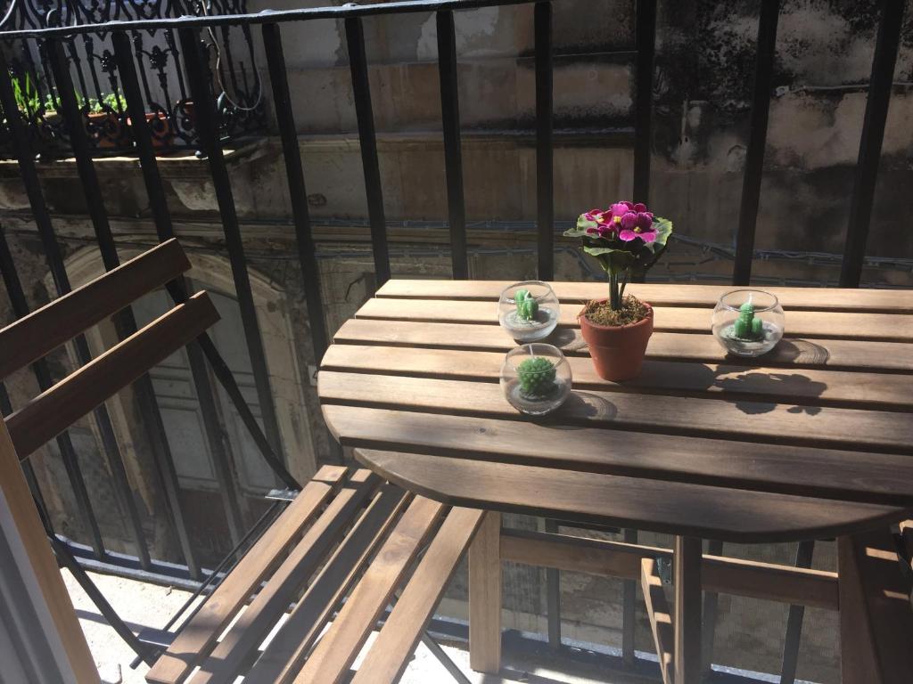 Balkon lub taras w obiekcie Le Casette Gargallo 1 - Ortigia