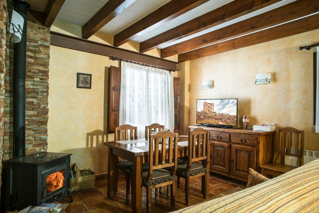 Posezení v ubytování Cases Rurals El Castell
