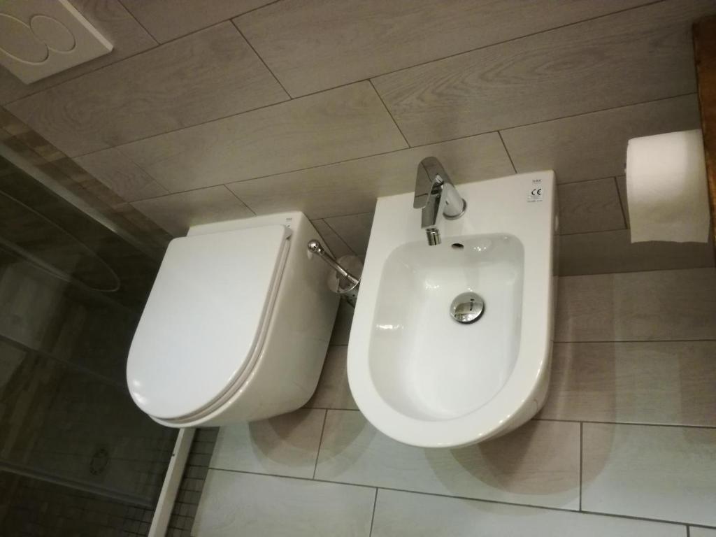 Koupelna v ubytování B&B SAN FRANCESCO Pescara Centro