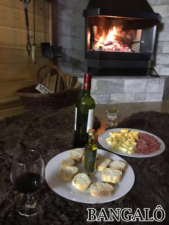 Nápoje v ubytování Chalé Temático em Pipa de Vinho - Parada da Pipa Chalés