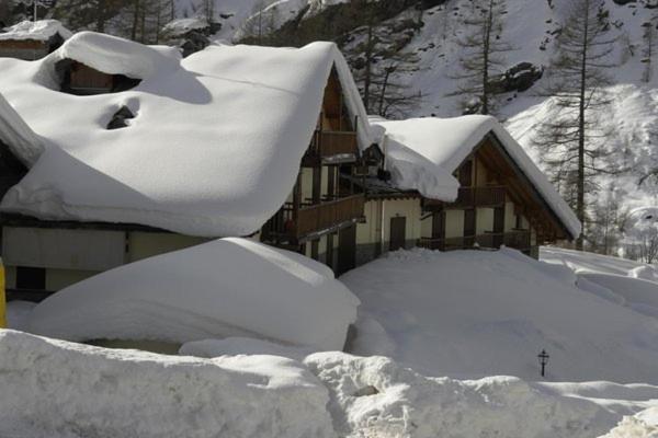 Residence Dei Walser v zimě