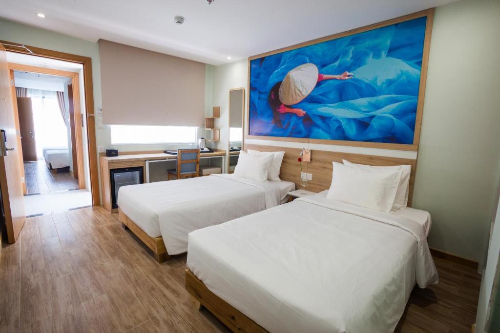 Phòng Deluxe (2 Người lớn + 1 Trẻ em)