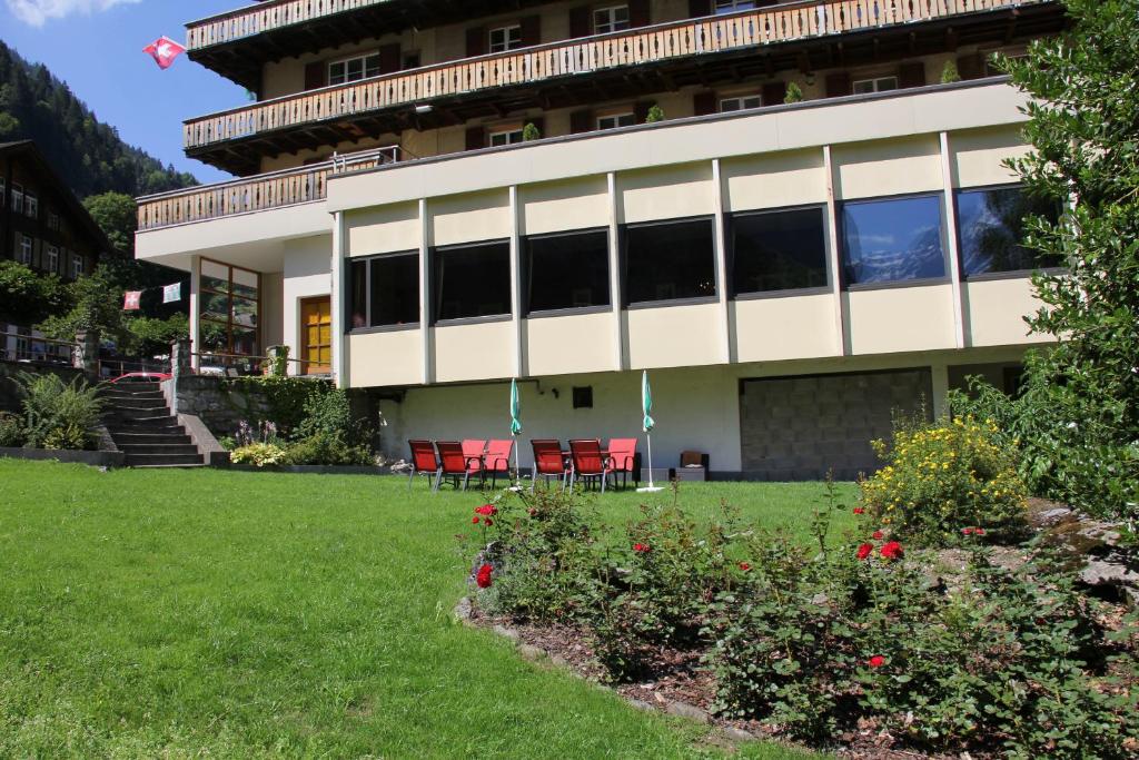 Zahrada ubytování Hotel Staubbach