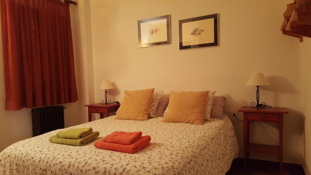 Postel nebo postele na pokoji v ubytování Casa San Nicolas