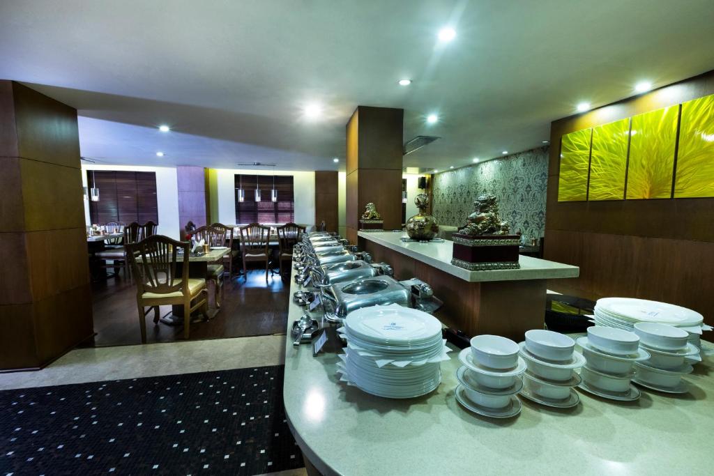 Restaurace v ubytování Hotel Grand Residence