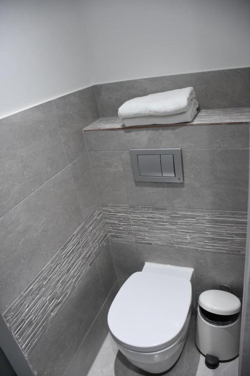 Koupelna v ubytování Hôtel onyx expo
