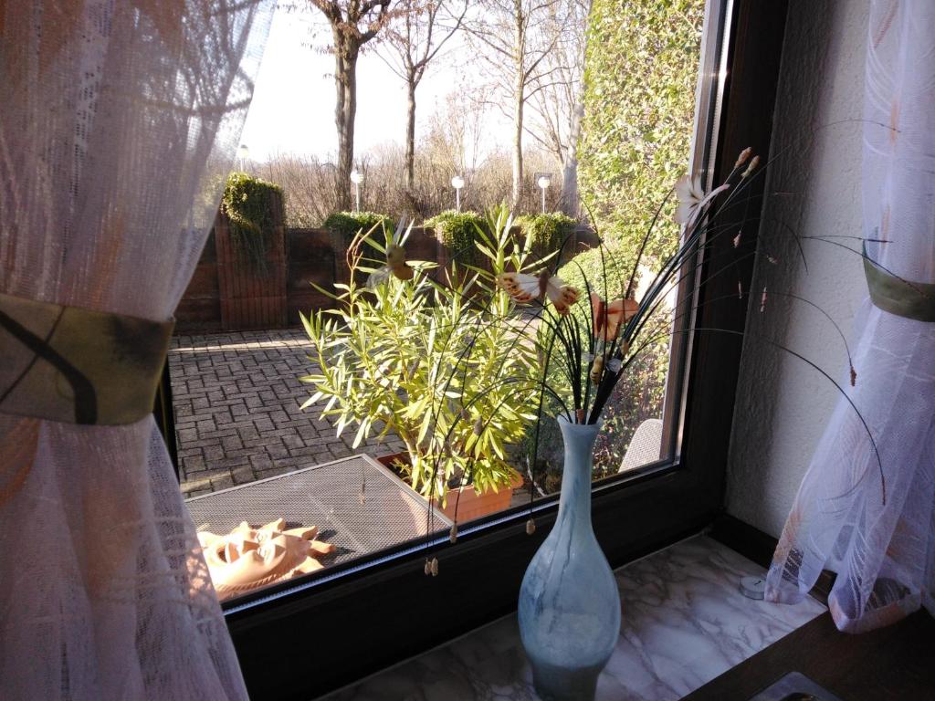 Zahrada ubytování Ferienwohnung Kiruga