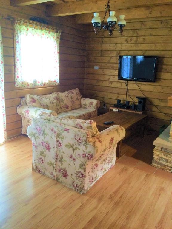 Posezení v ubytování Drevenica Viki