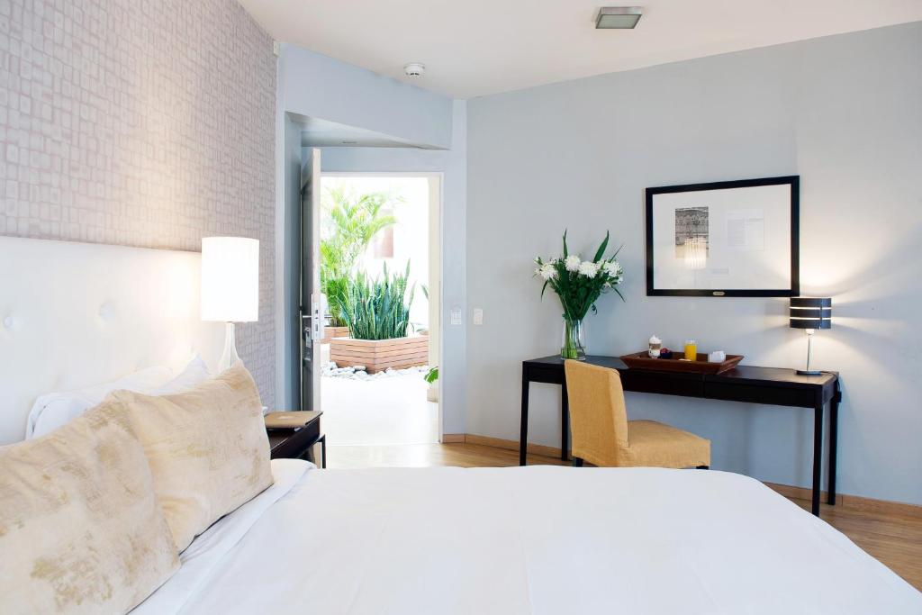 Cama o camas de una habitación en Nuss Buenos Aires Soho