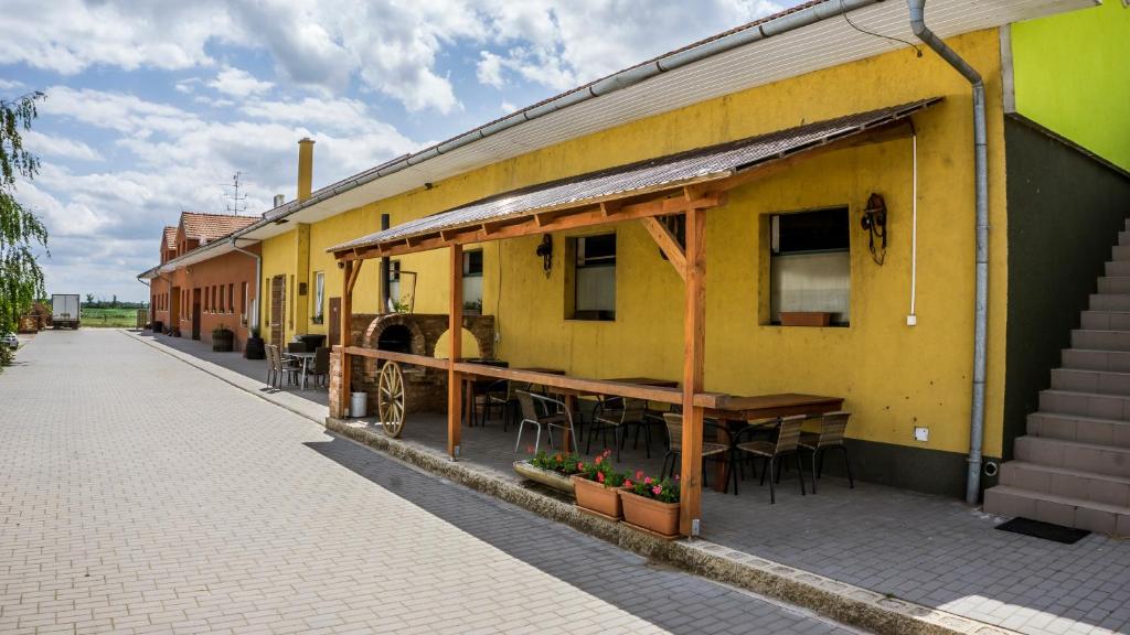 Budova, kde se penzion nachází