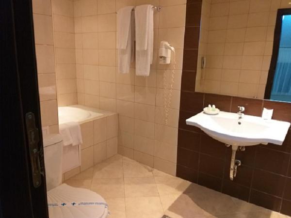 Koupelna v ubytování Spa Hotel Kleptuza