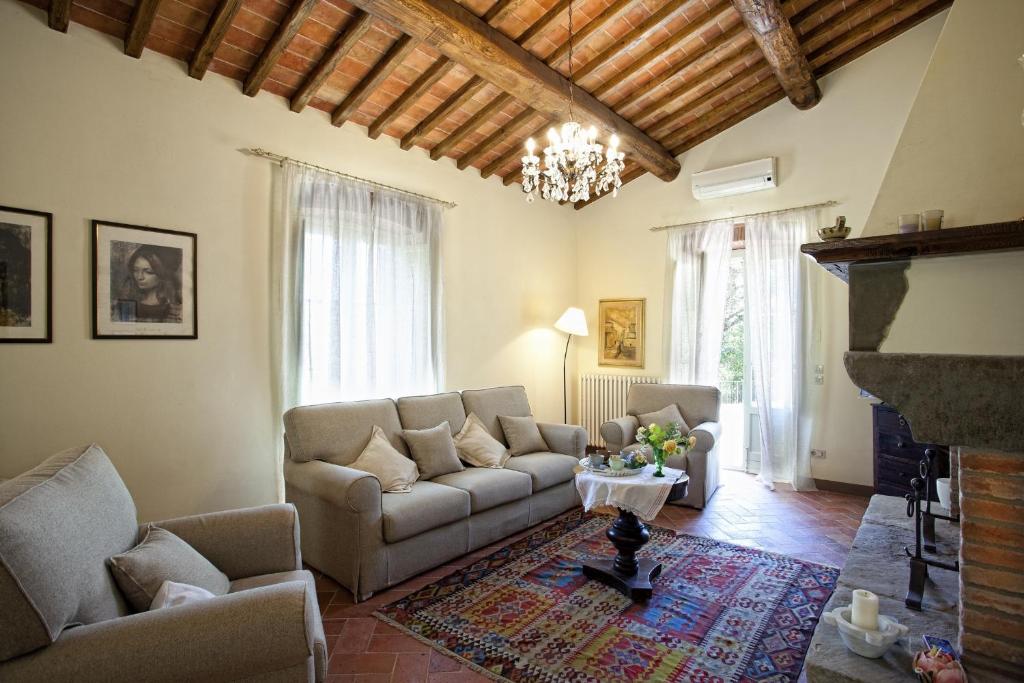 Część wypoczynkowa w obiekcie Villa Il Sole