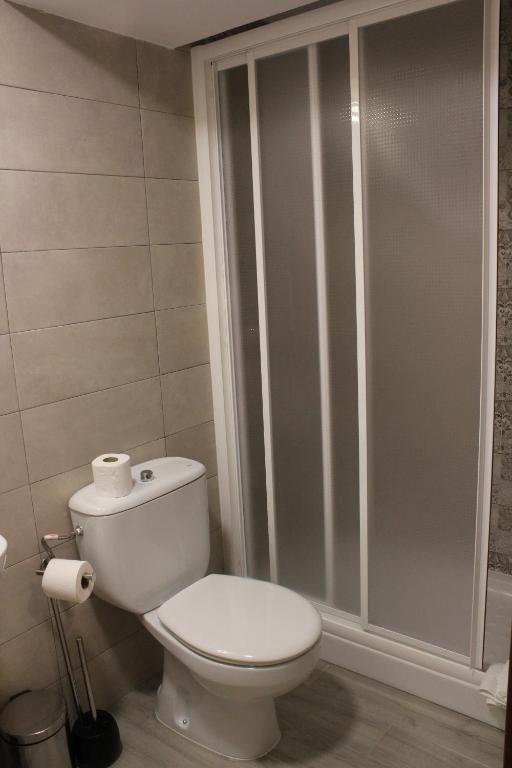 Kúpeľňa v ubytovaní Hostal Extremeño