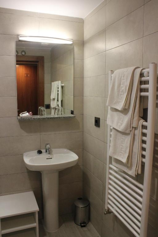 Kúpeľňa v ubytovaní Hostal Extremeño