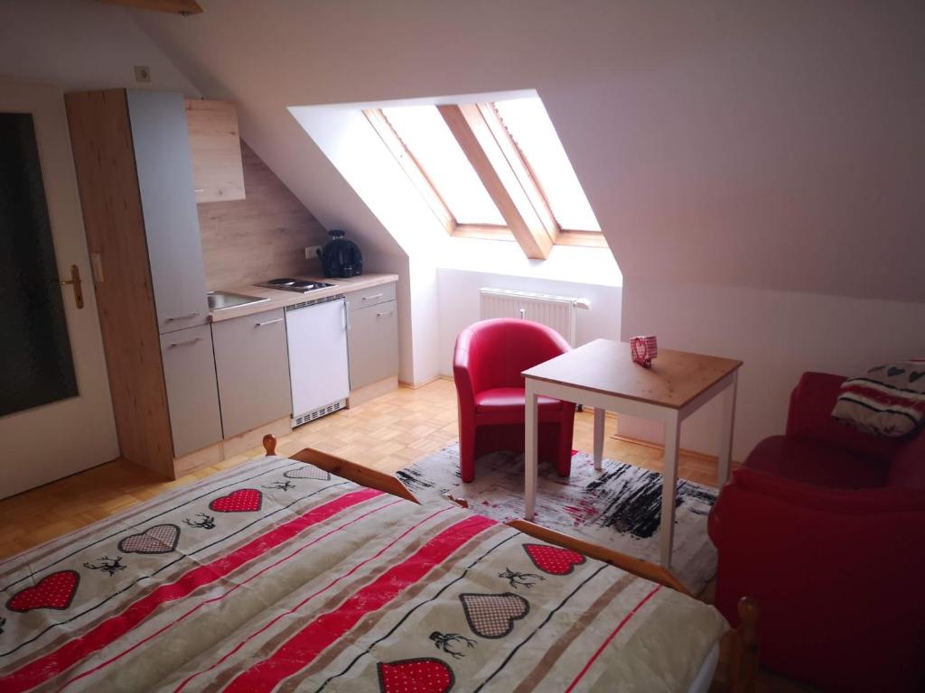 Kuchyňa alebo kuchynka v ubytovaní Haus Elsasser
