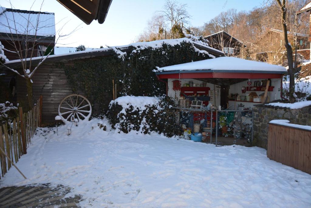 Ferienhaus Winterberg v zimě