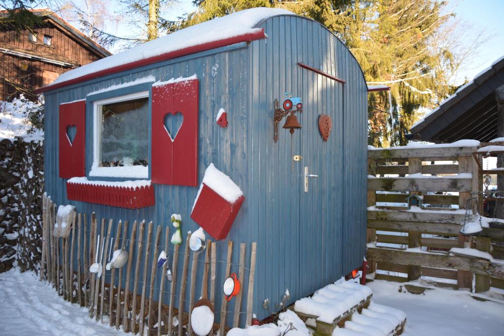 Ferienhaus Winterberg v zimě