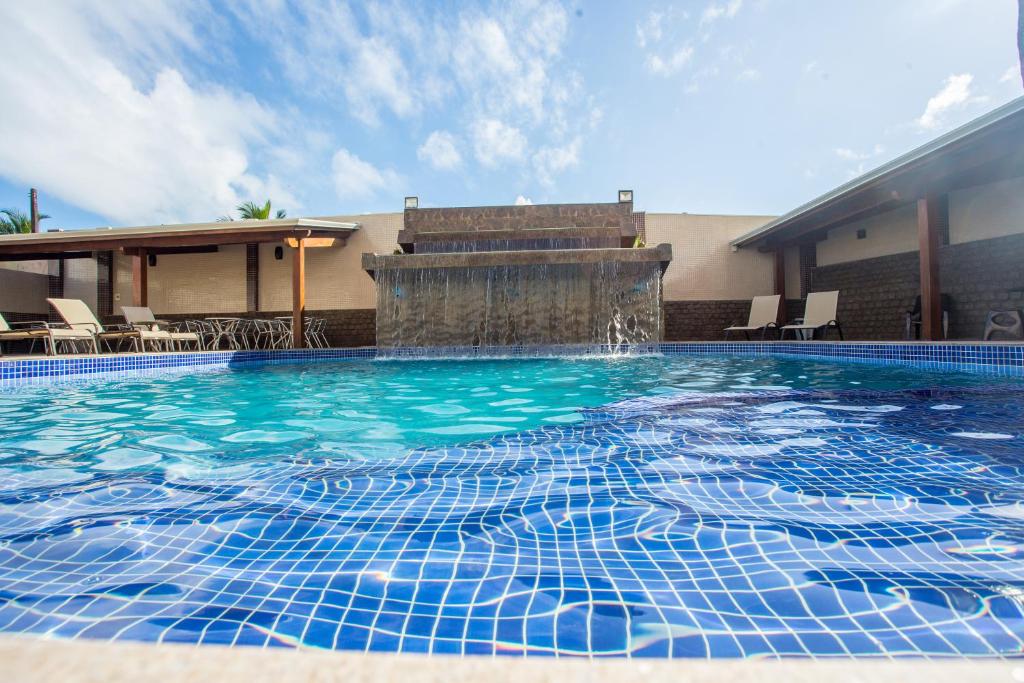 Bazén v ubytování Barravento Praia Hotel nebo v jeho okolí