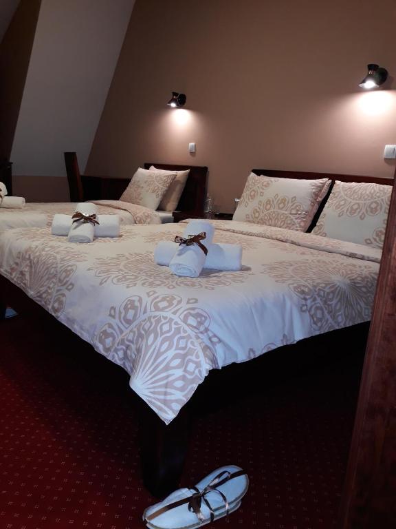 Katil atau katil-katil dalam bilik di Guesthouse "Kod Čileta"