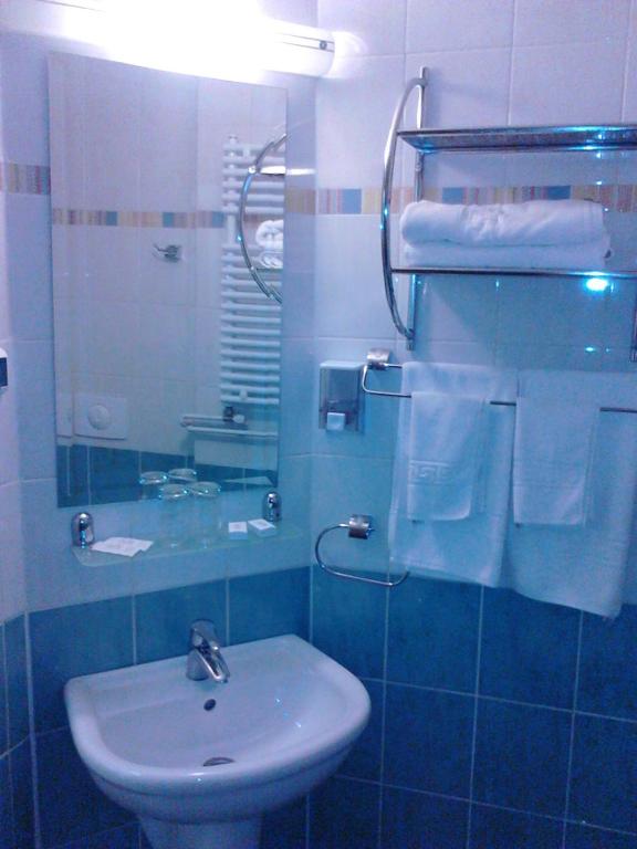 Koupelna v ubytování Hotel Iasicon