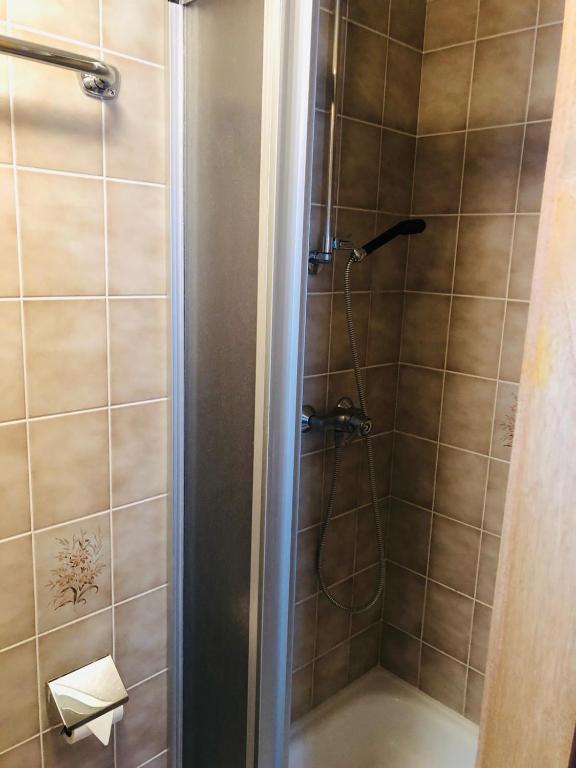 Koupelna v ubytování Garni-Appartement Collina