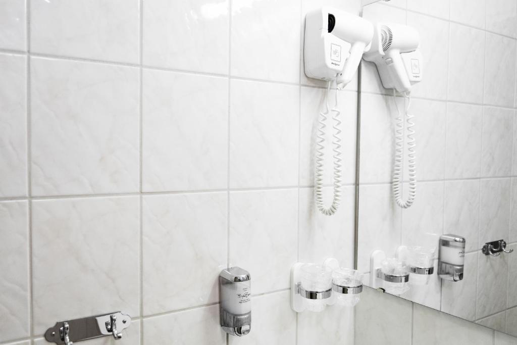 Koupelna v ubytování Hotell Siesta