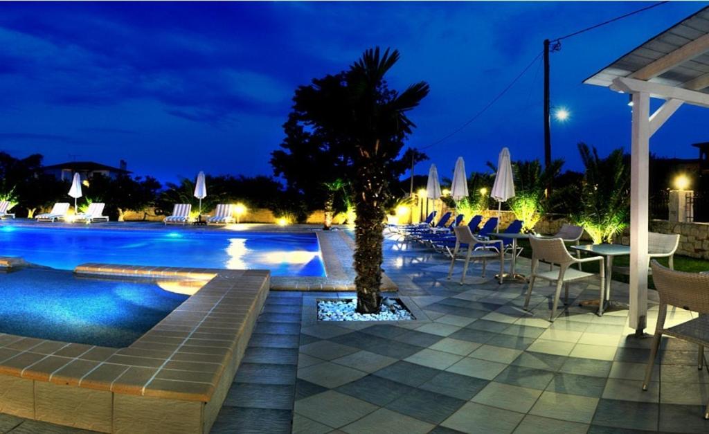 Bazén v ubytování Hotel Stefani nebo v jeho okolí